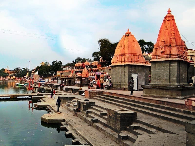 Ram Ghat - Sacred bathing ghat on Shipra River in Ujjain